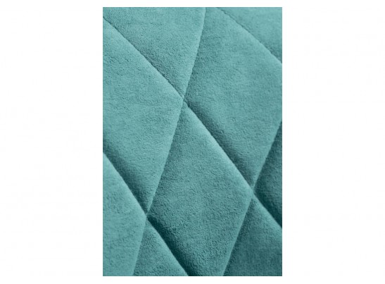 Стул на металлокаркасе Гутрид ромбы спереди бирюзовый / белый в Каменске-Уральском