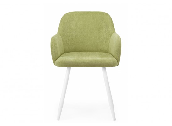 Стул на металлокаркасе Инфини зеленый (ocean 013) / белый в Каменске-Уральском