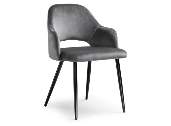 Стул на металлокаркасе Konor dark gray в Каменске-Уральском