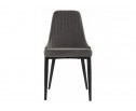 Стул на металлокаркасе Kora dark gray / black в Каменске-Уральском