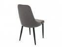 Стул на металлокаркасе Kora dark gray / black в Каменске-Уральском