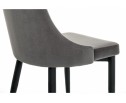 Стул на металлокаркасе Kora dark gray / black в Каменске-Уральском