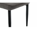 Стул на металлокаркасе Kora dark gray / black в Каменске-Уральском
