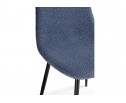 Стул на металлокаркасе Lilu dark blue / black в Каменске-Уральском