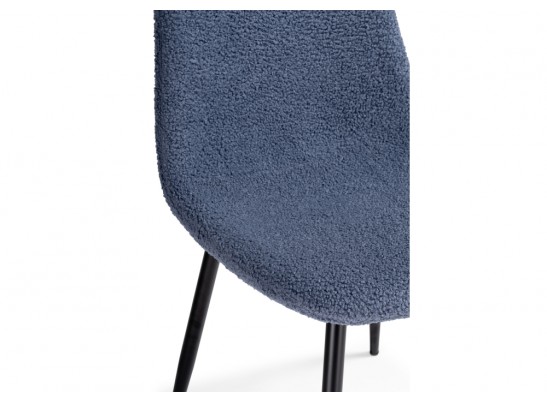 Стул на металлокаркасе Lilu dark blue / black в Каменске-Уральском