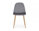 Стул на металлокаркасе Lilu dark grey / wood в Каменске-Уральском