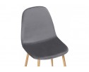 Стул на металлокаркасе Lilu dark grey / wood в Каменске-Уральском