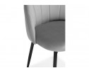 Стул на металлокаркасе Логан светло-серый / черный в Каменске-Уральском