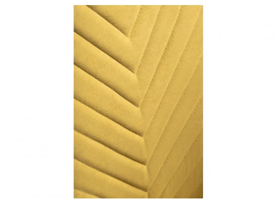 Стул на металлокаркасе Лулла горчичный / черный каркас в Каменске-Уральском