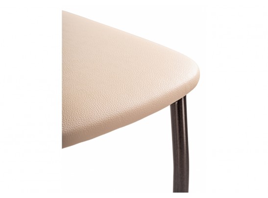 Стул на металлокаркасе Mirilis ваниль / темный мусс в Каменске-Уральском