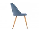 Стул на металлокаркасе Morgan blue / wood в Каменске-Уральском