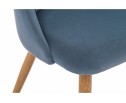 Стул на металлокаркасе Morgan blue / wood в Каменске-Уральском