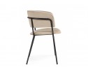 Стул на металлокаркасе Осло темно-бежевый (H-07) / черный в Каменске-Уральском