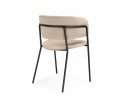 Стул на металлокаркасе Осло темно-бежевый (H-07) / черный в Каменске-Уральском