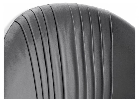 Стул на металлокаркасе SHT-ST35-1/S100 угольно-серый / хром лак в Каменске-Уральском