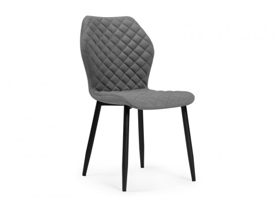 Стул на металлокаркасе Софи темно-серый / черный в Каменске-Уральском