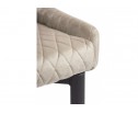Стул на металлокаркасе Teo beige / black в Каменске-Уральском
