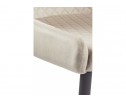 Стул на металлокаркасе Teo beige / black в Каменске-Уральском