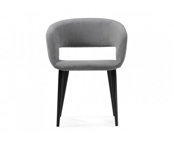 Стул на металлокаркасе Торган катания сильвер