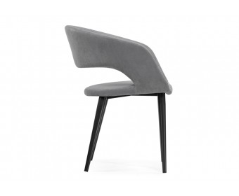 Стул на металлокаркасе Торган катания сильвер