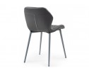 Стул на металлокаркасе Вальд экокожа серый / серый глянец в Каменске-Уральском