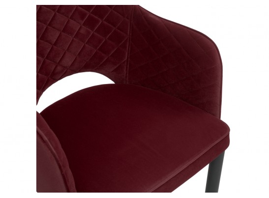 Стул на металлокаркасе Vener wine red в Каменске-Уральском