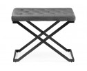 Табурет German dark grey / black в Каменске-Уральском