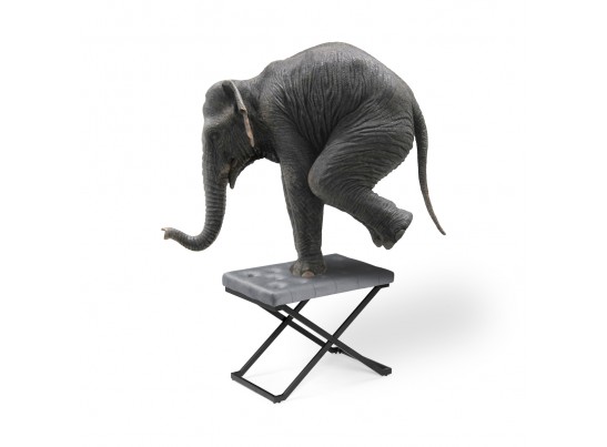 Табурет German dark grey / black в Каменске-Уральском