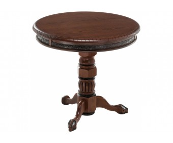 Журнальный столик Бернард орех с коричневой патиной