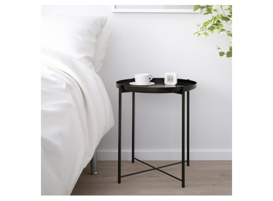 Журнальный столик-поднос Tray 1 46х52 black в Каменске-Уральском