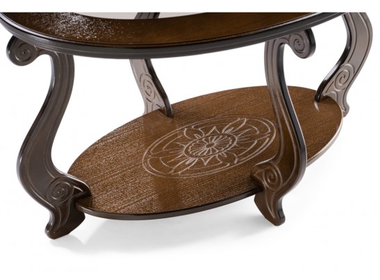 Журнальный столик Виват С 90х58х50 орех в Каменске-Уральском