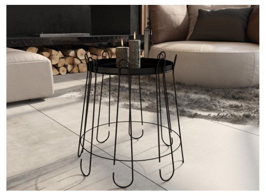 Журнальный столик SHT-CT6 черный муар в Каменске-Уральском