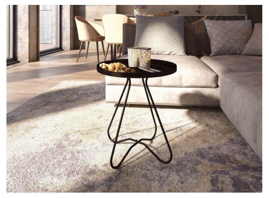 Журнальный столик SHT-CT3 черный муар в Каменске-Уральском