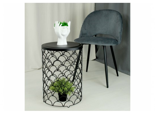 Журнальный столик SHT-CT24-1 черный муар в Каменске-Уральском