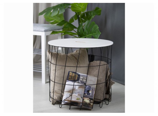 Журнальный столик Sheffilton SHT-CT41 сандал / черный муар в Каменске-Уральском