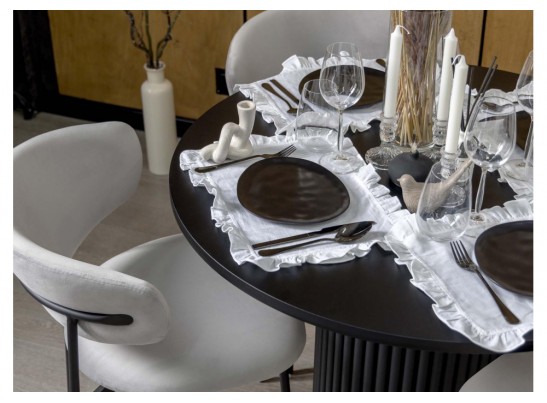 Стол Барел 110 черный / черный в Каменске-Уральском