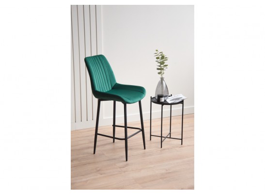 Полубарный стул Седа зеленый (zd 667) / черный в Каменске-Уральском