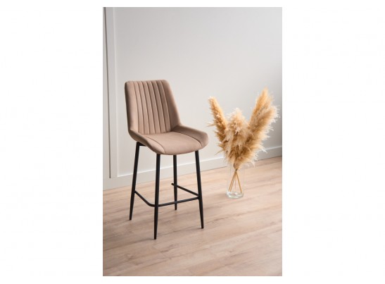 Полубарный стул Седа бежевый (zd 210) / черный в Каменске-Уральском