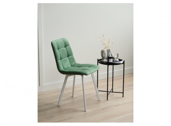 Стул на металлокаркасе Чилли фисташковый / белый в Каменске-Уральском