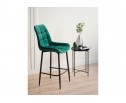 Полубарный стул Челси зеленый (zd 667) / черный в Каменске-Уральском