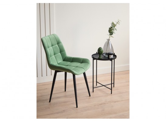 Стул на металлокаркасе Челси К фисташковый (zd 651) / черный в Каменске-Уральском