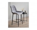 Полубарный стул Челси светло-серый (zd 960) / черный в Каменске-Уральском