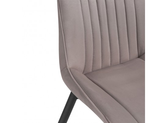 Комплект стульев Вейв 4 шт латте / черный в Каменске-Уральском