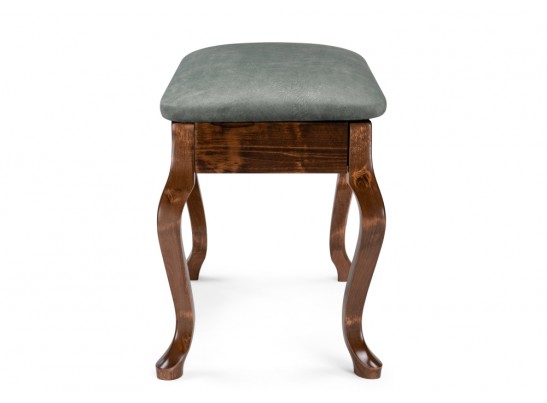 Банкетка Лусте орех / зеленая в Каменске-Уральском