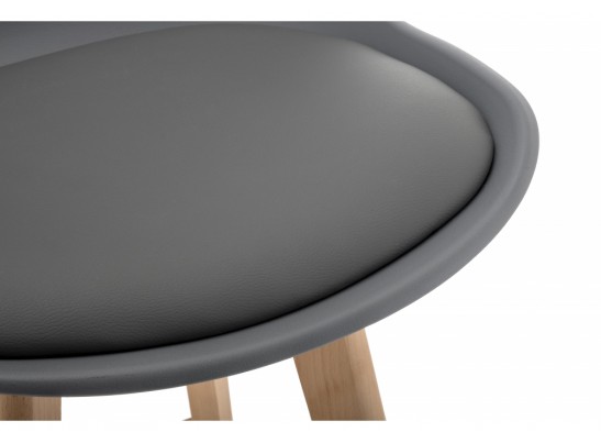 Барный стул Burbon серый в Каменске-Уральском