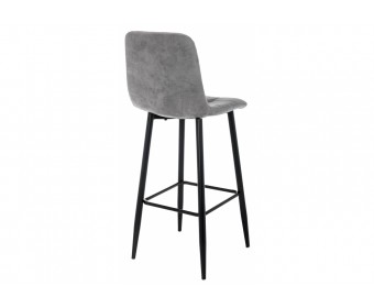 Барный стул Chio black / grey