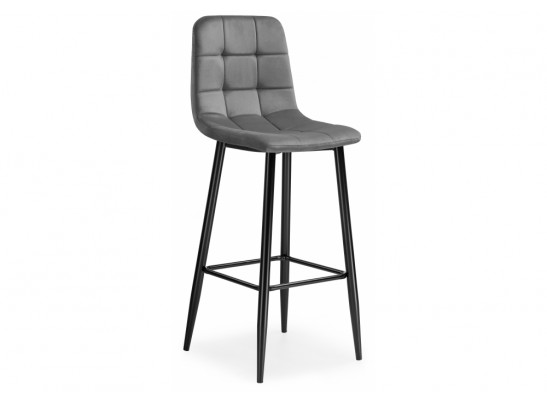 Барный стул Chio dark gray / black в Каменске-Уральском
