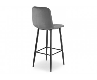 Барный стул Chio dark gray / black