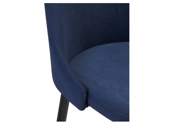 Барный стул Джама темно-синий / черный матовый в Каменске-Уральском