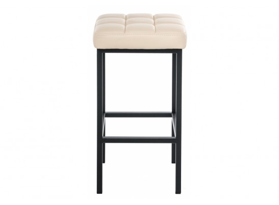 Барный стул Лофт кожзам d1 / черный матовый в Каменске-Уральском